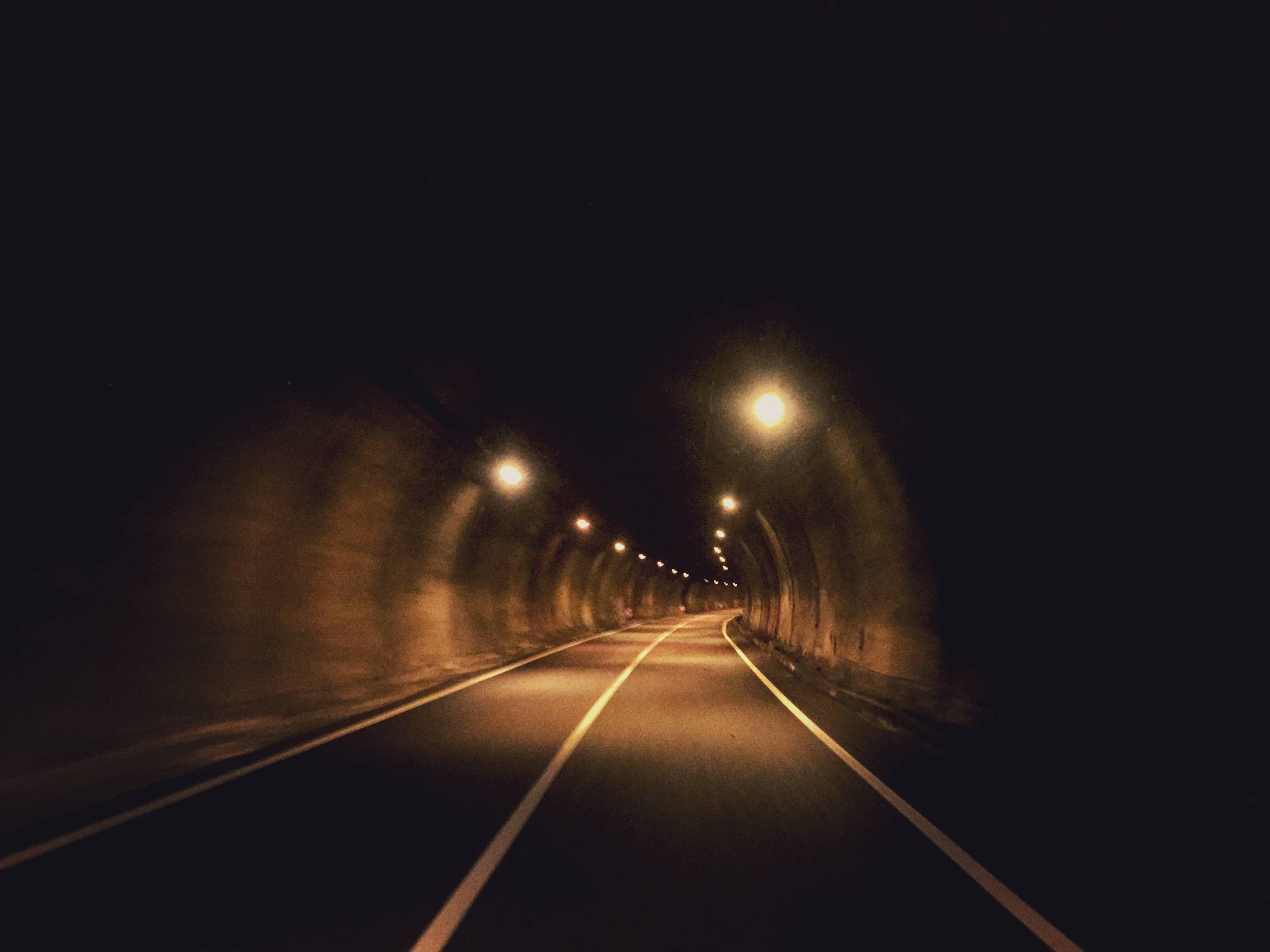 Into the tunnel